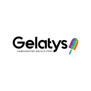 Gelatys handcrafted gelato pops logo